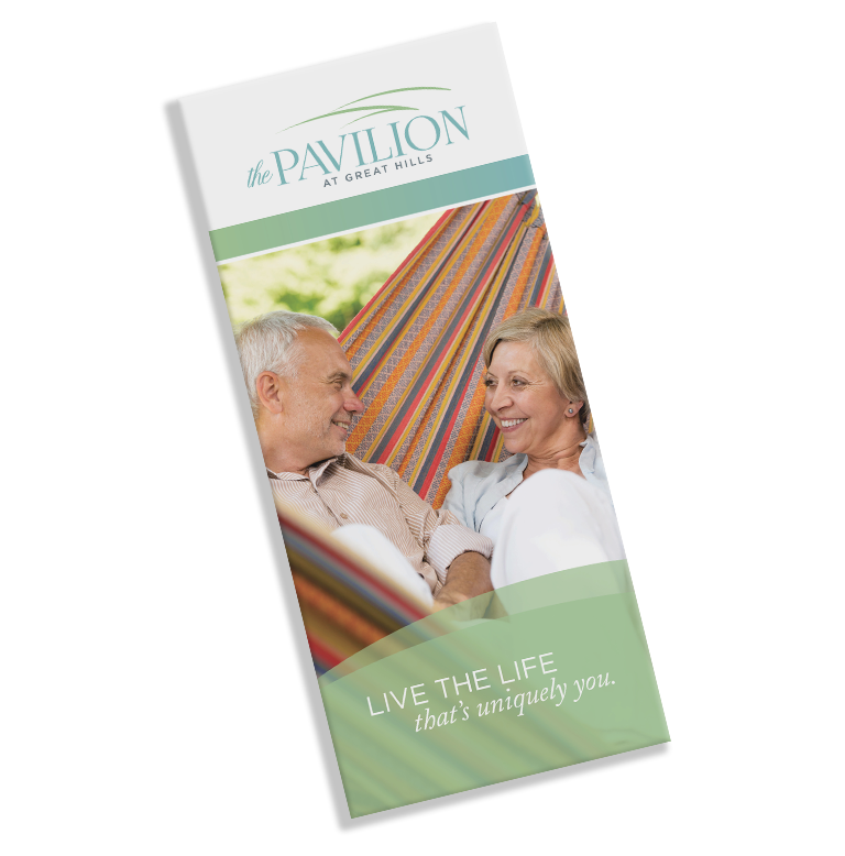 senior living community brochure