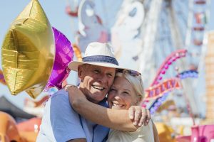 seniors enjoy the carnival
