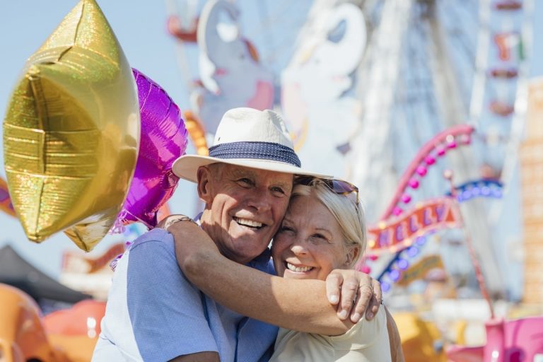 Seniors enjoy the carnival