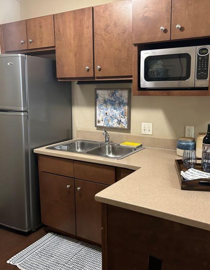 Kitchen area at The Pavillion at Great Hills